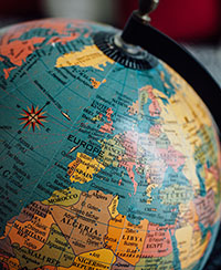 Overseas landlords nav dropdown pictureof a globe